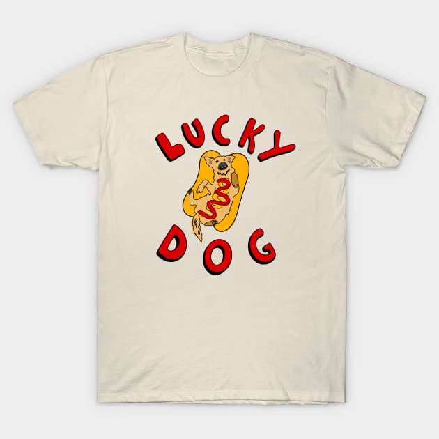 Lucky Dog Days T-Shirt by robin